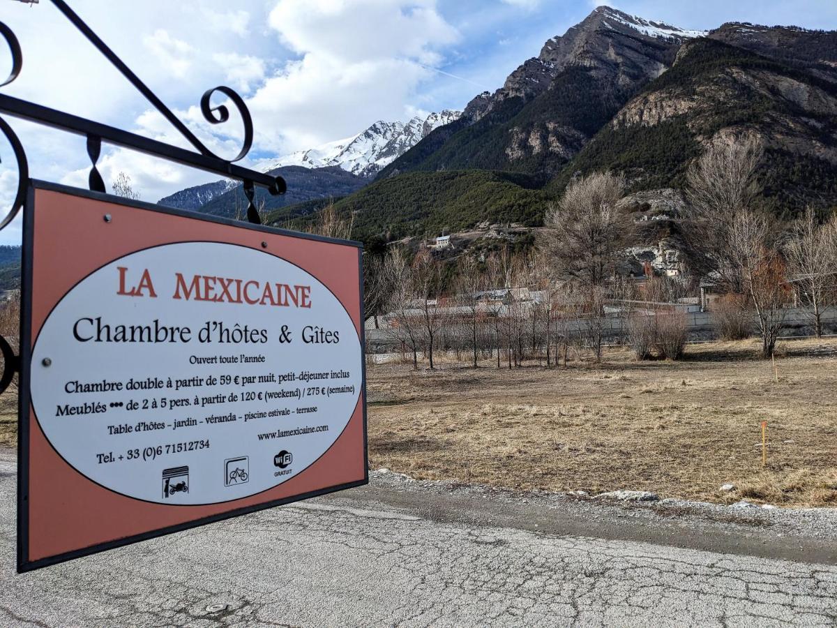 Gites La Mexicaine Jausiers Buitenkant foto